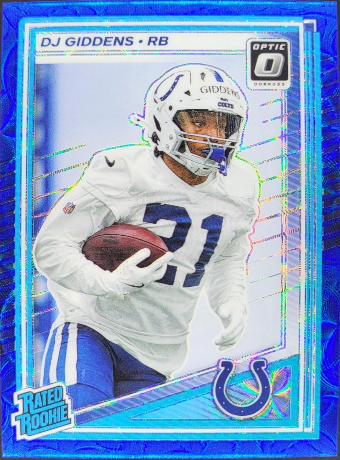 DJ Giddens [Blue Autograph] #258
