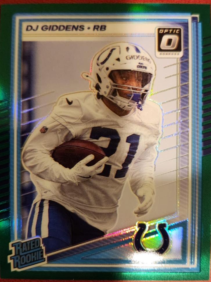 DJ Giddens [Green Autograph] #258