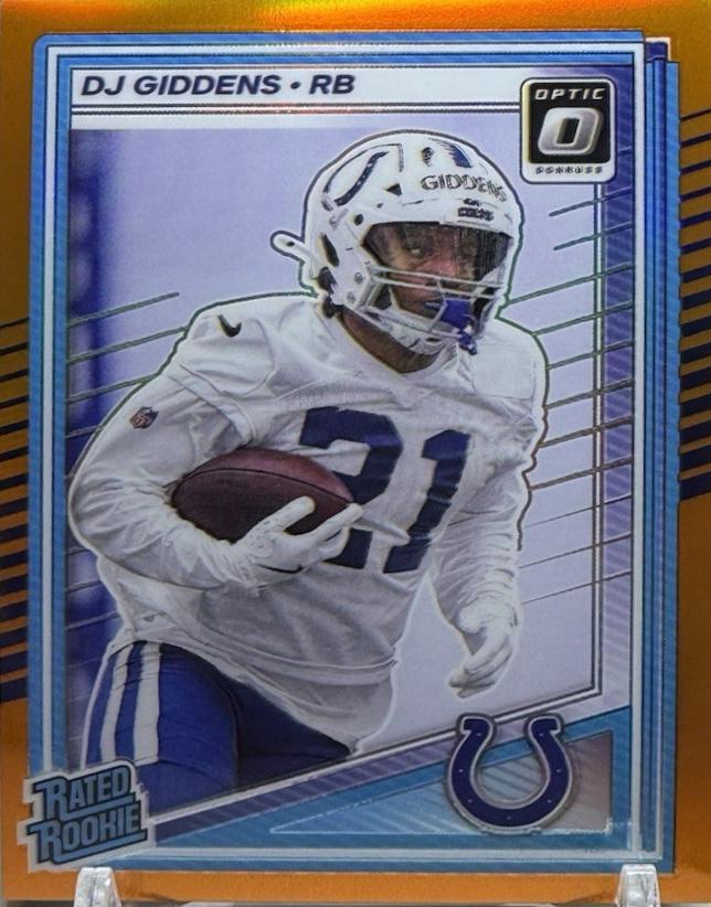 DJ Giddens [Neon Blue Autograph] #258