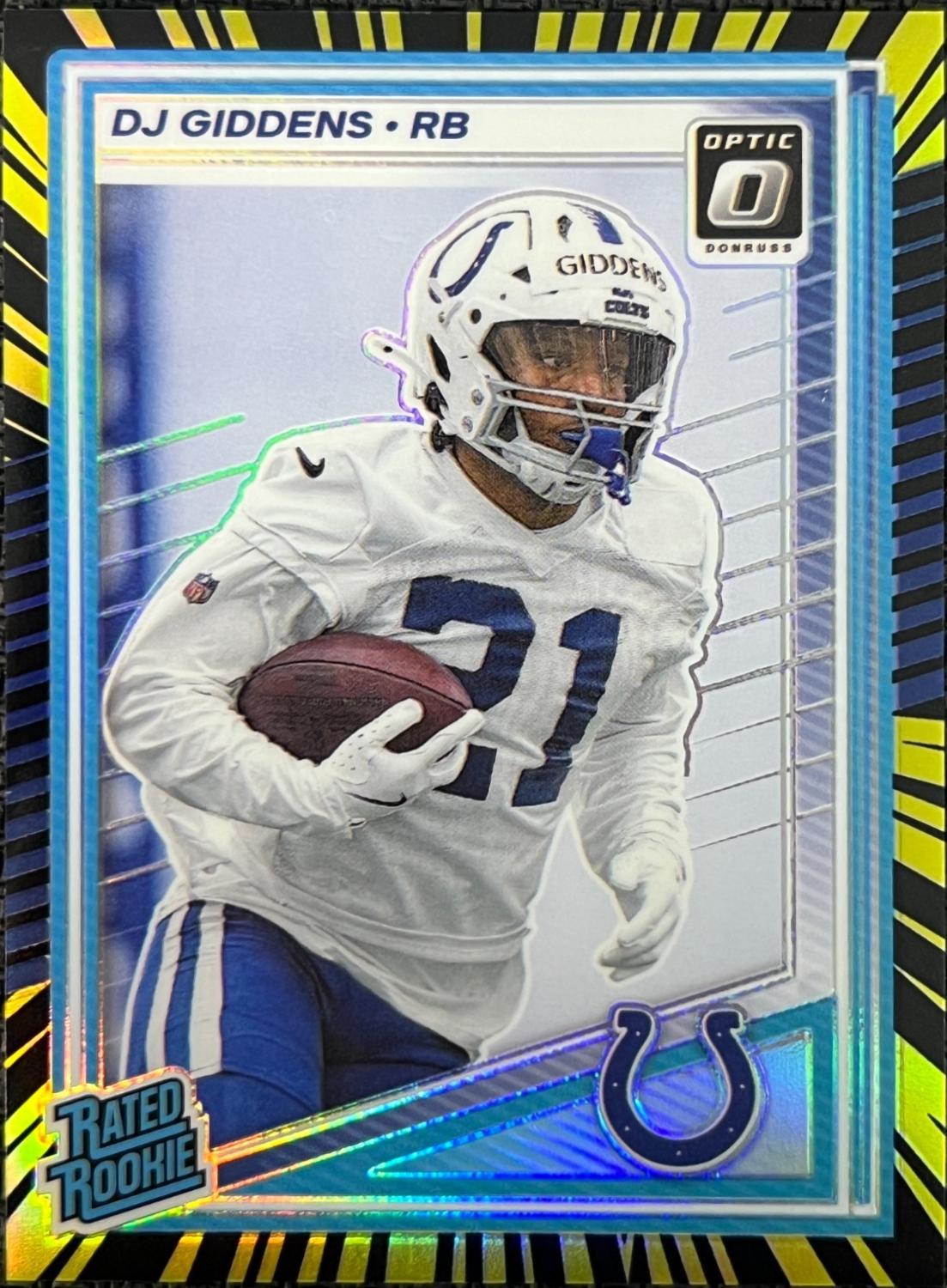 DJ Giddens [Pink Velocity Autograph] #258