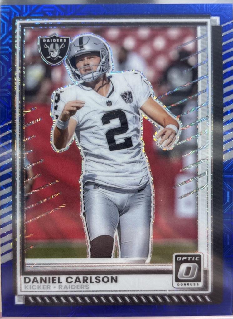 Daniel Carlson [Blue Mojo] #163