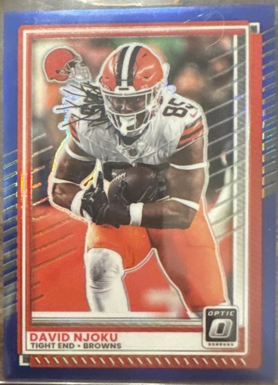 David Njoku [Blue] #76