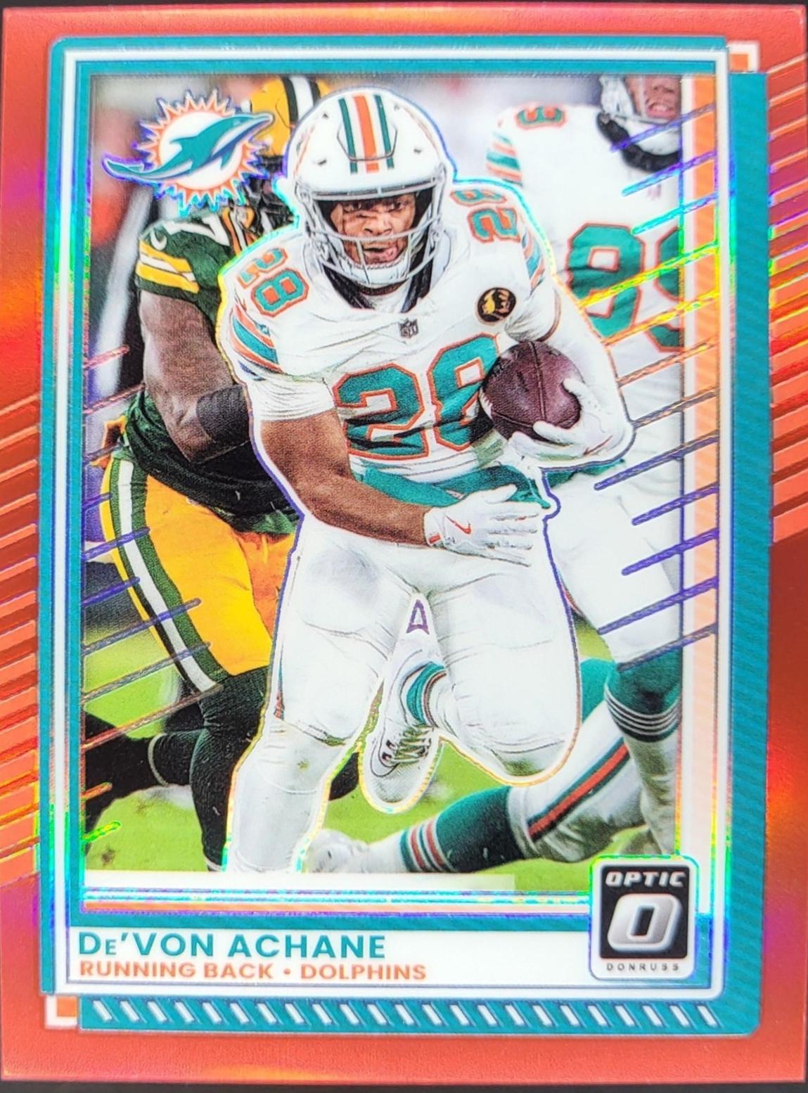 De'Von Achane [Red] #86