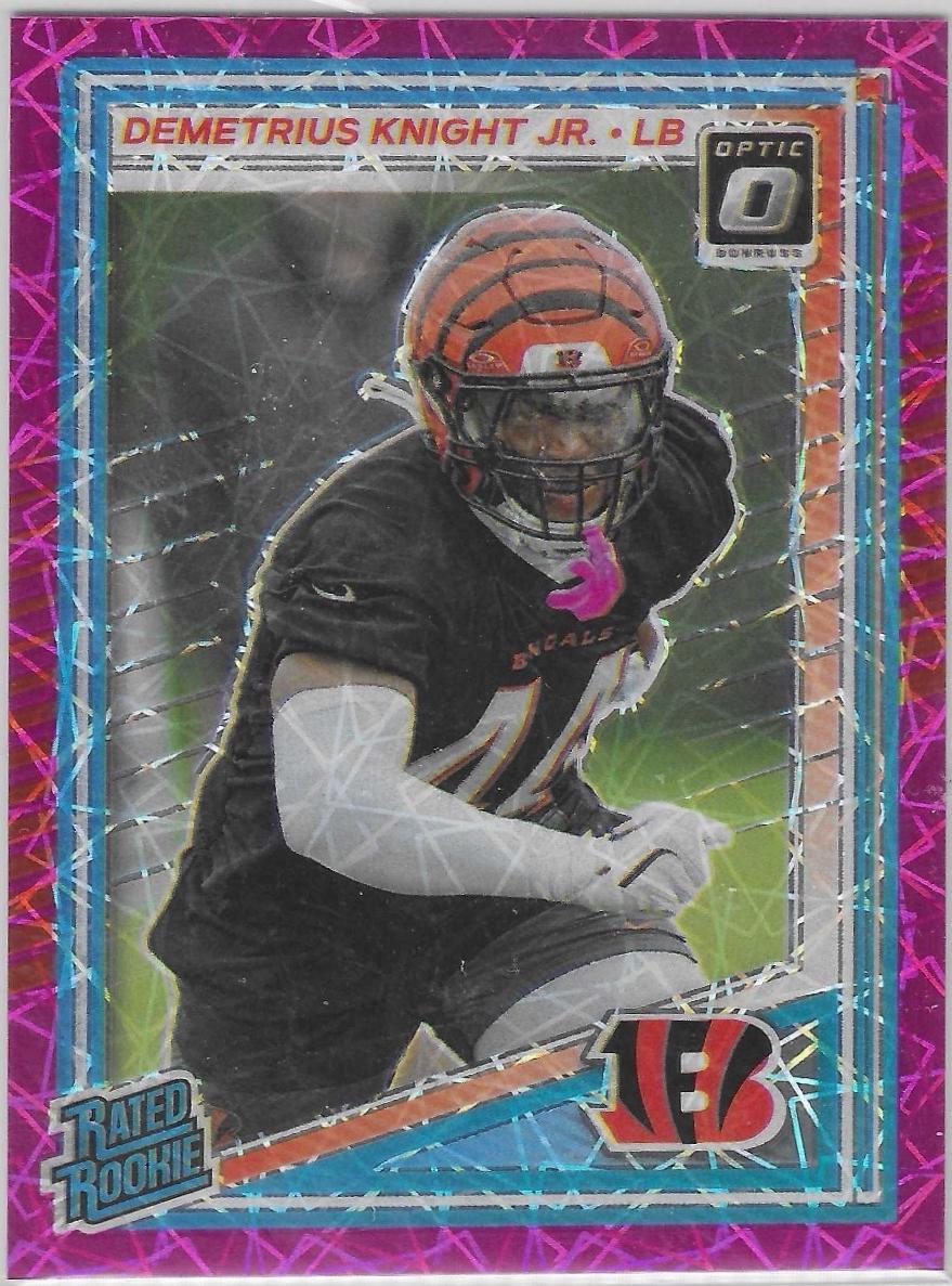 Demetrius Knight Jr. [Pink Velocity Autograph] #296