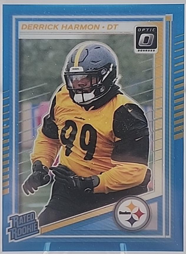 Derrick Harmon [Aqua] #257