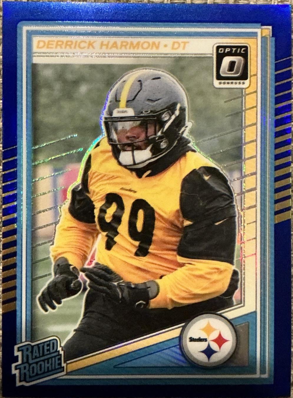 Derrick Harmon [Blue Autograph] #257
