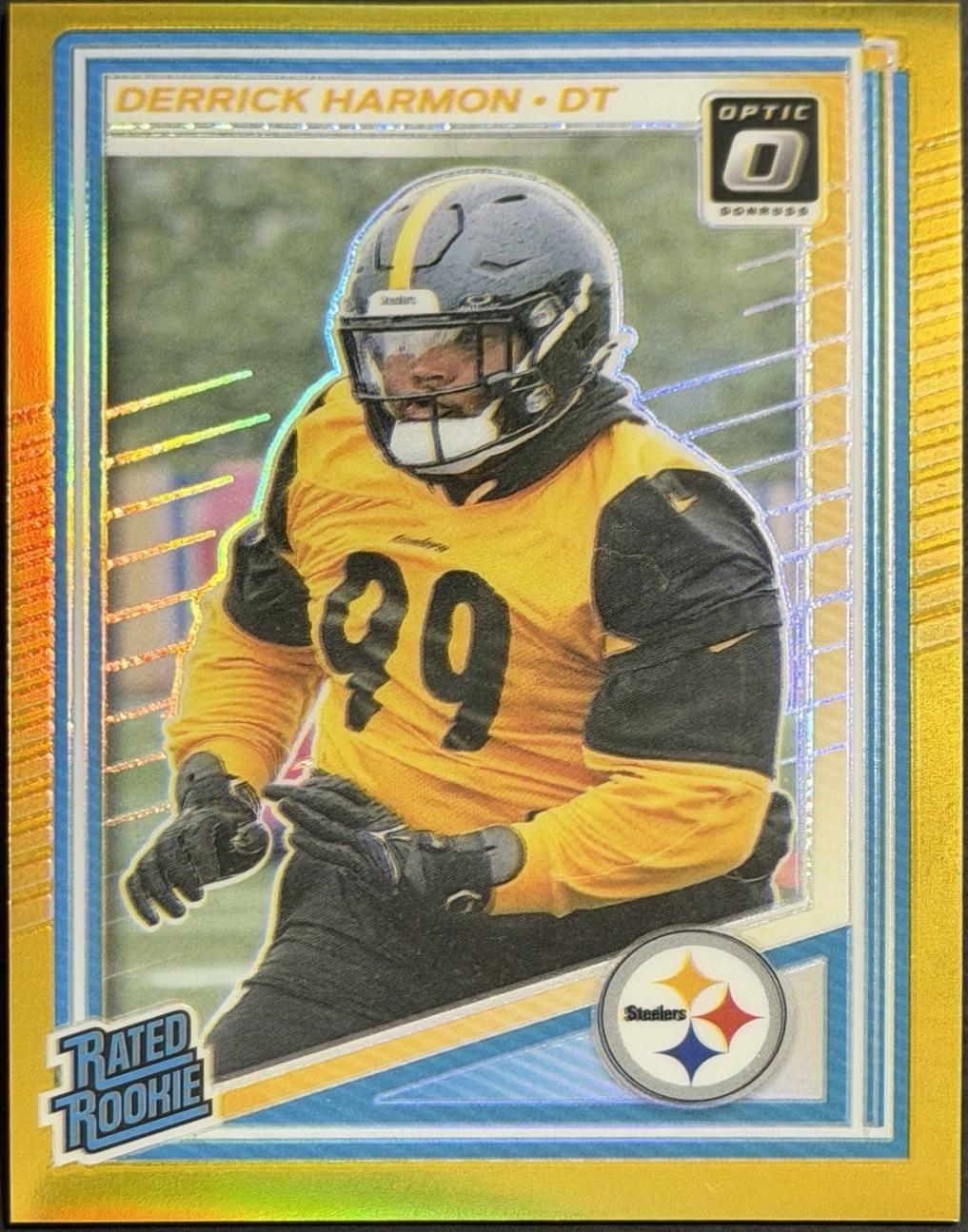 Derrick Harmon [Gold] #257