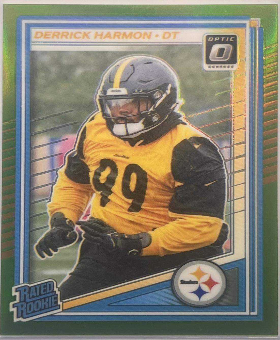 Derrick Harmon [Lime Green] #257