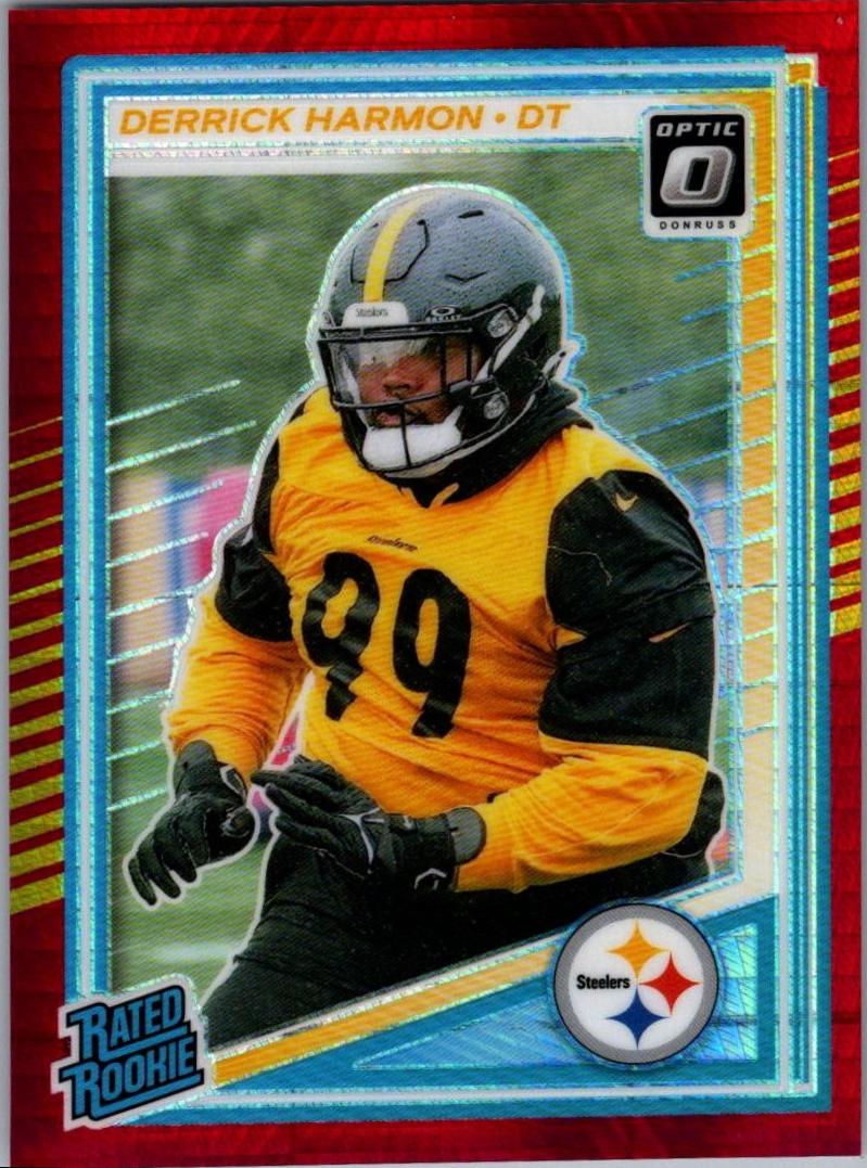 Derrick Harmon [Red Hyper] #257
