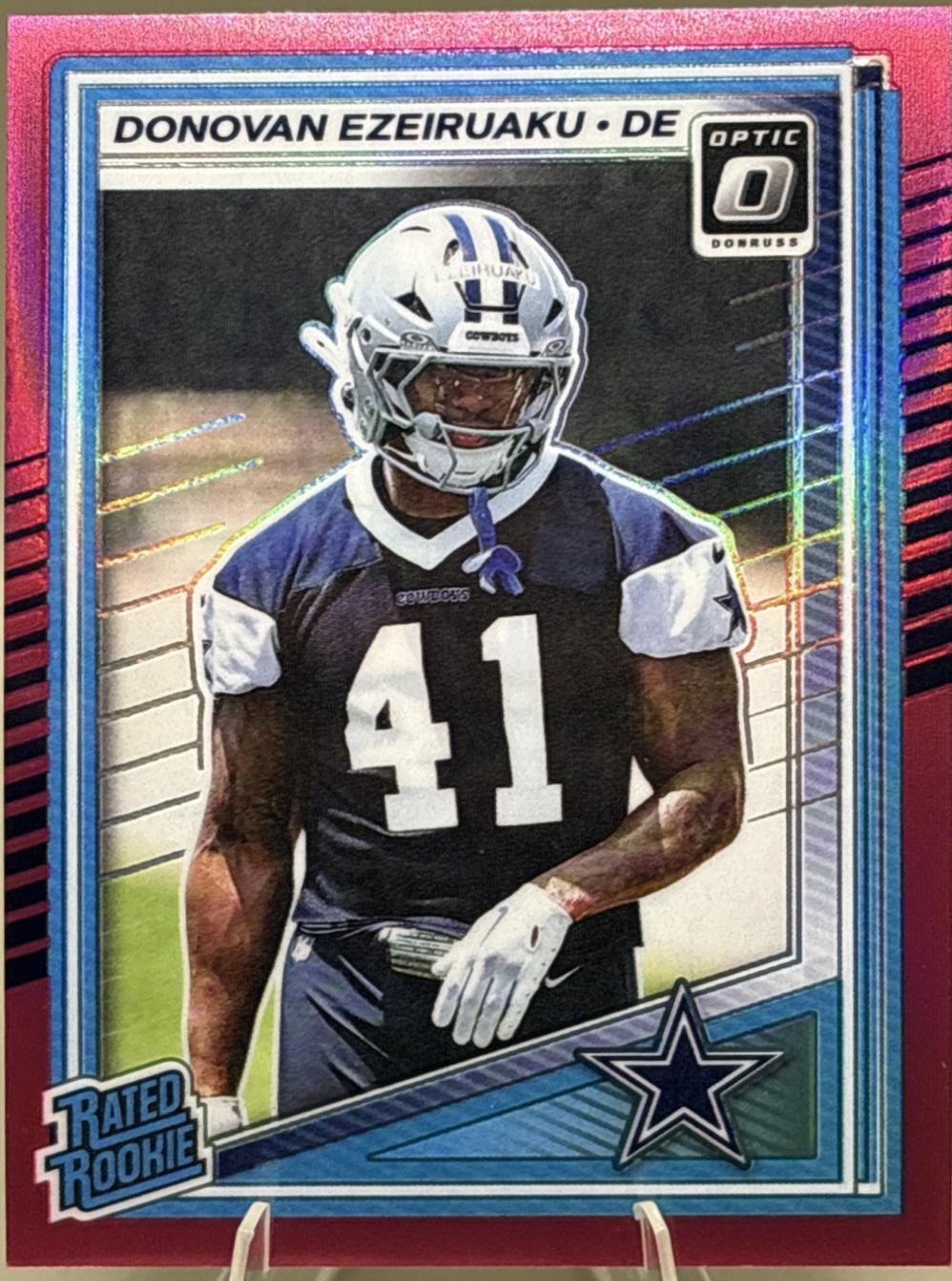 Donovan Ezeiruaku [Pink Velocity Autograph] #230