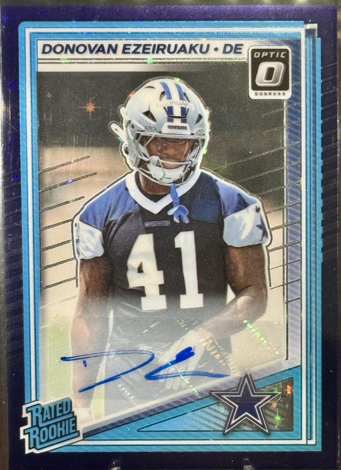 Donovan Ezeiruaku [Purple Stars Autograph] #230