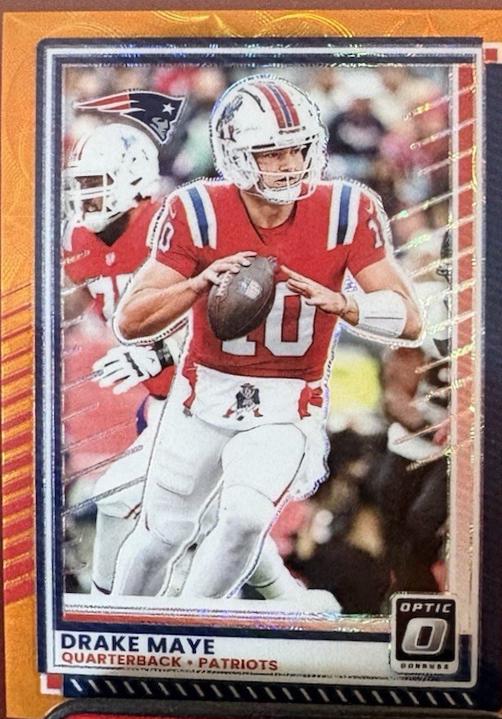 Drake Maye [Orange Scope] #47
