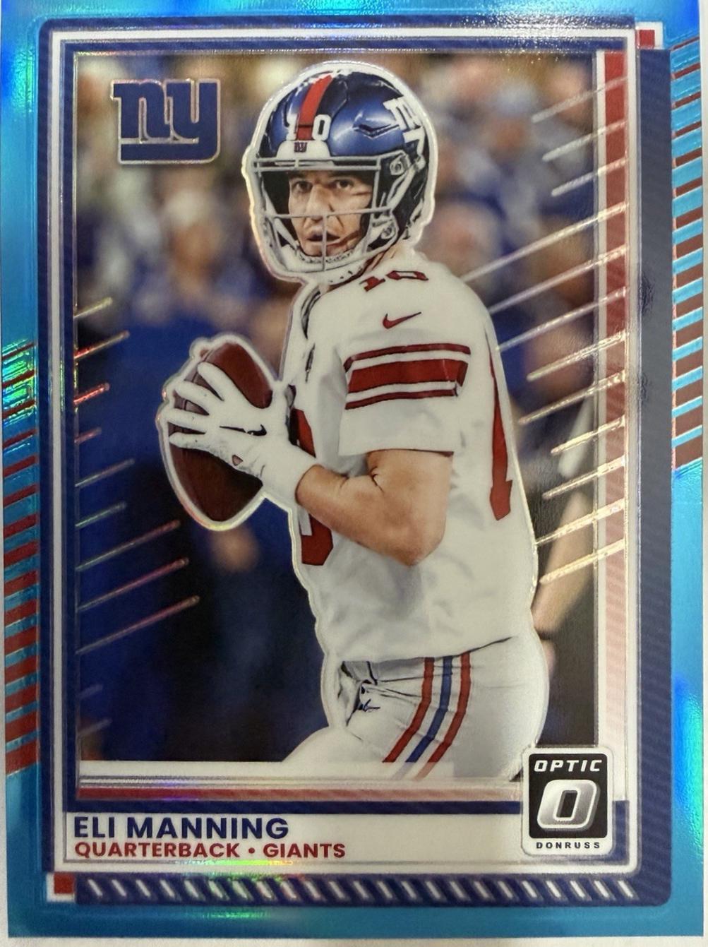 Eli Manning [Aqua] #184