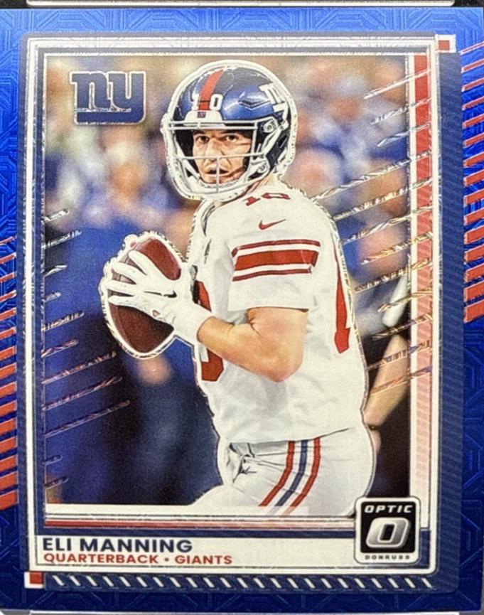 Eli Manning [Blue Mojo] #184