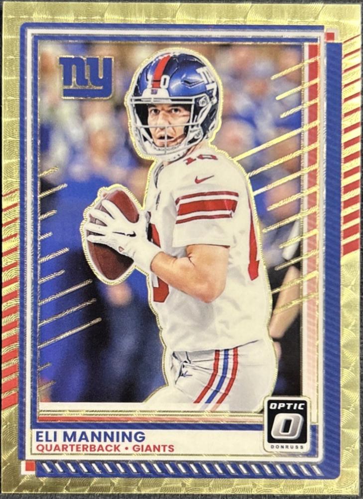 Eli Manning [Gold Vinyl] #184