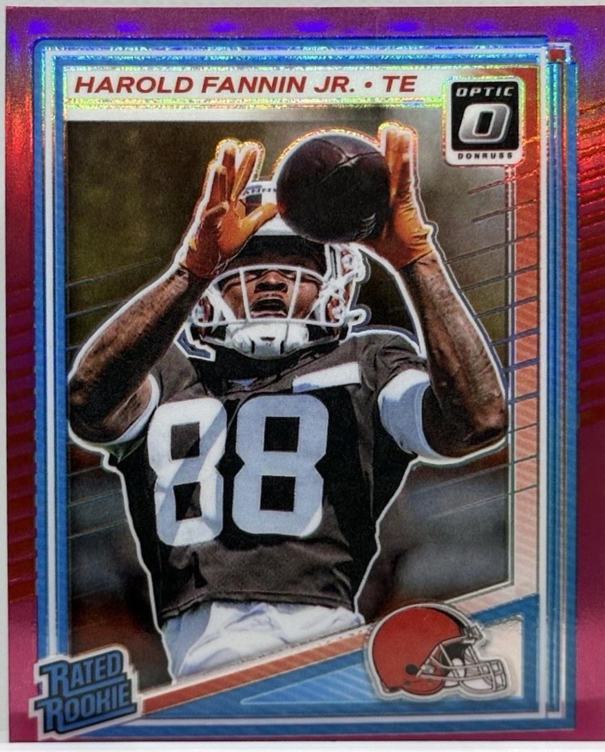 Harold Fannin Jr. [Pink Velocity Autograph] #284