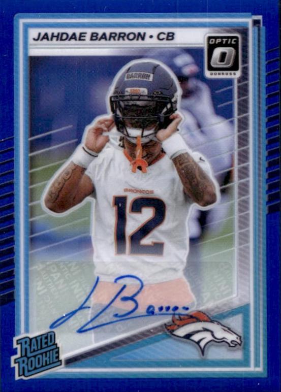 Jahdae Barron [Blue Autograph] #207
