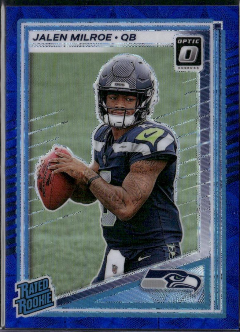 Jalen Milroe [Blue RPS Autograph] #253
