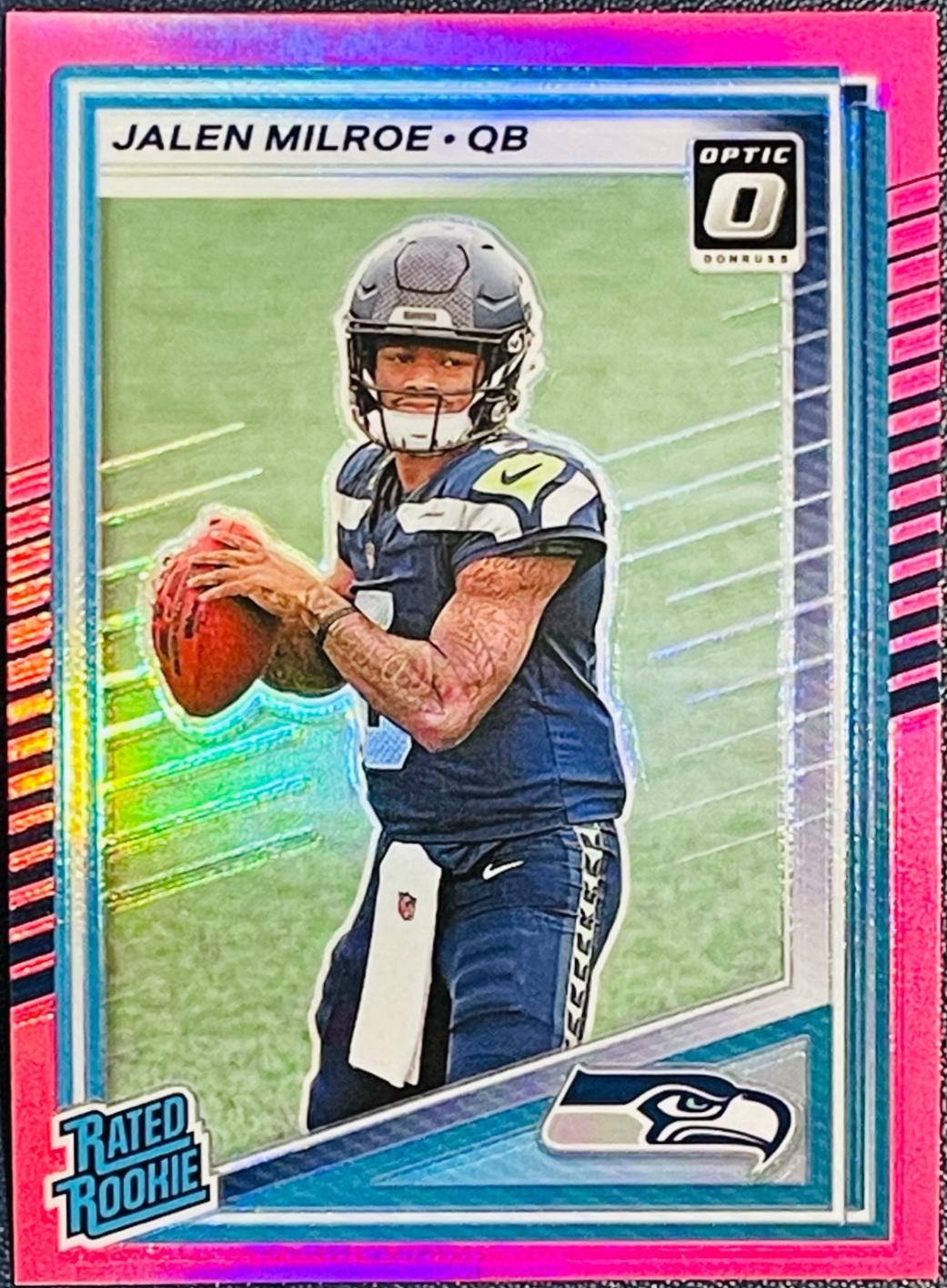 Jalen Milroe [Pink Velocity RPS Autograph] #253