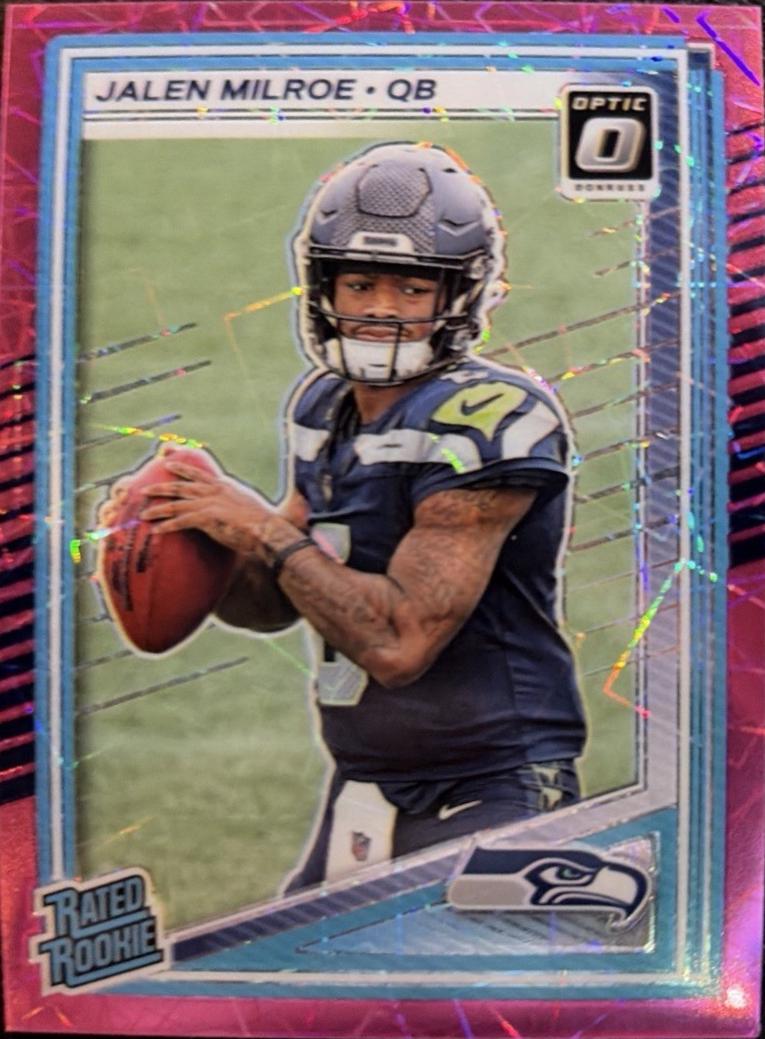 Jalen Milroe [Pink Velocity] #253