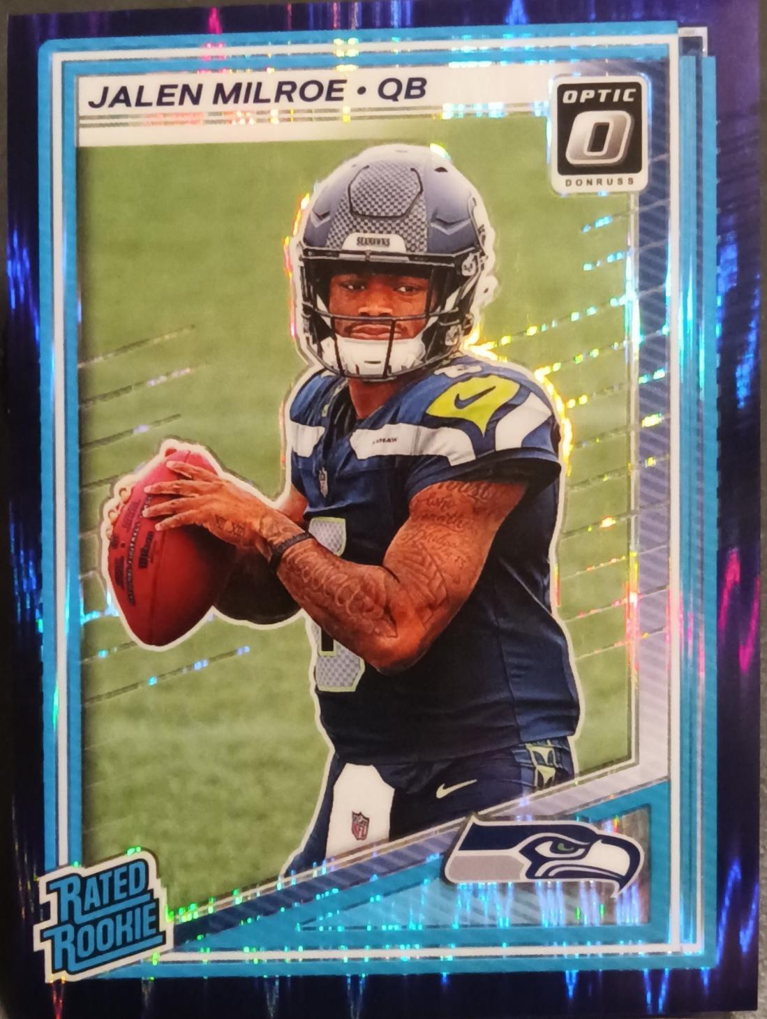 Jalen Milroe [Purple RPS Autograph] #253