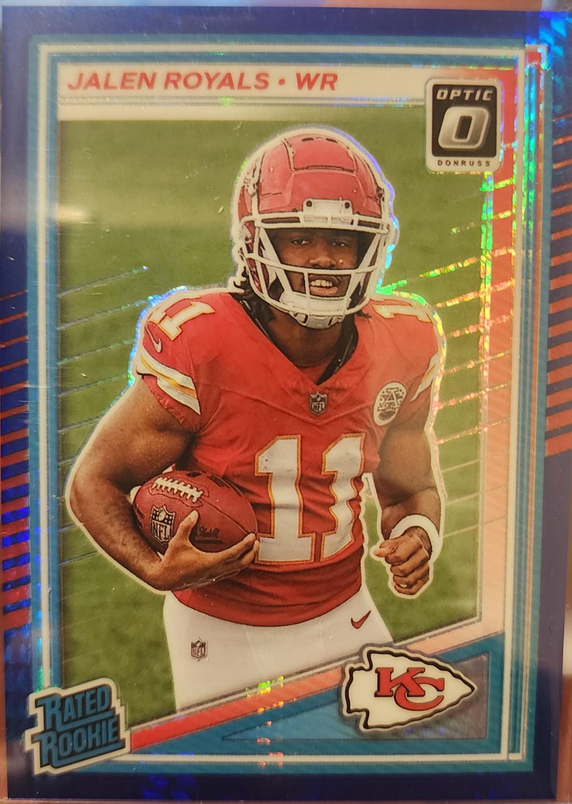 Jalen Royals [Blue Hyper] #251