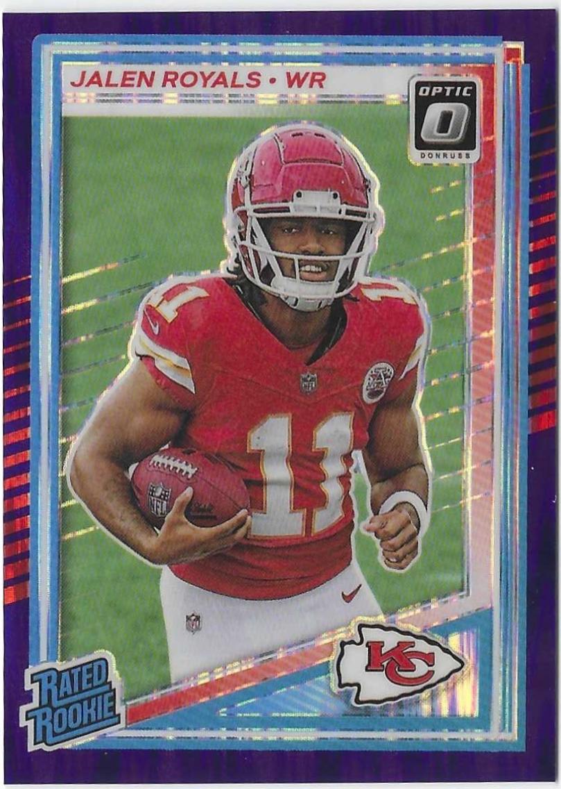 Jalen Royals [Purple RPS Autograph] #251