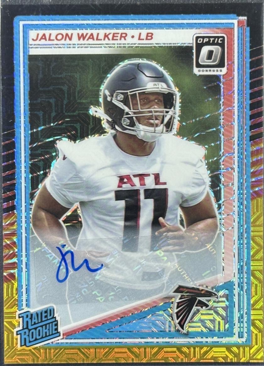 Jalon Walker [Black Gold Autograph] #290