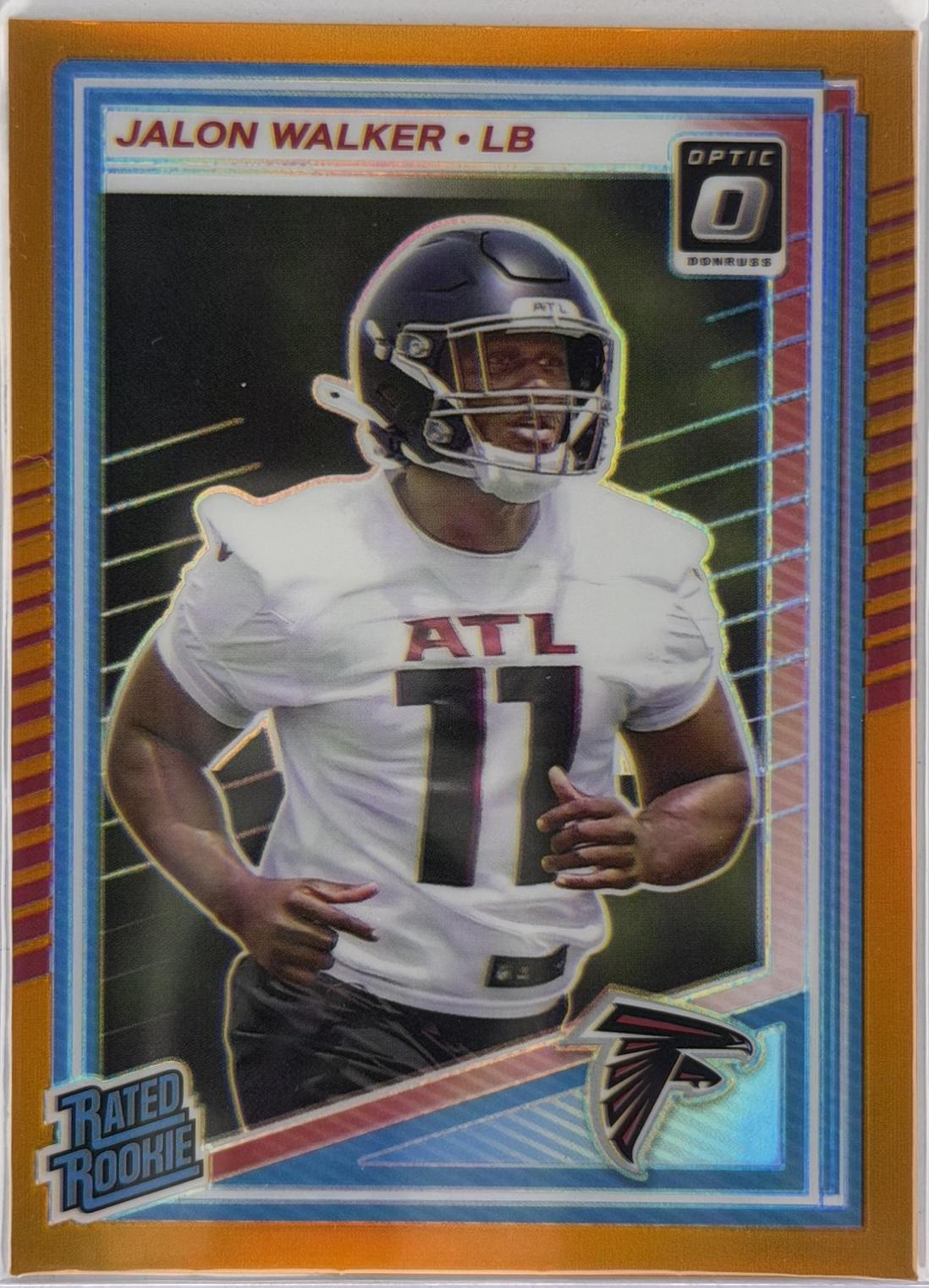 Jalon Walker [Neon Blue Autograph] #290