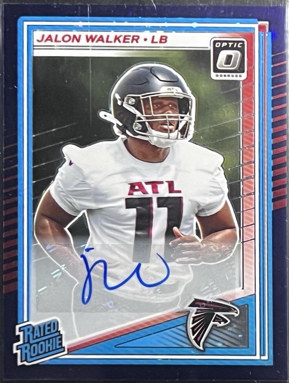 Jalon Walker [Purple Stars Autograph] #290