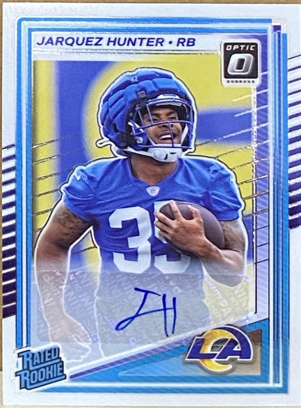 Jarquez Hunter [ Autograph] #292