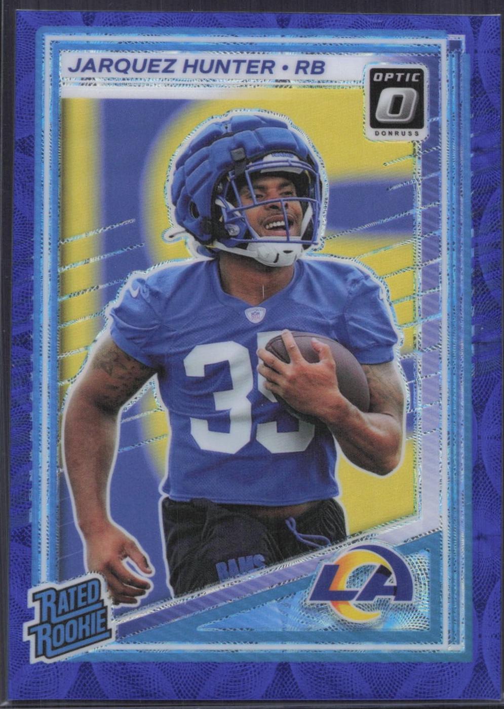 Jarquez Hunter [Blue Autograph] #292