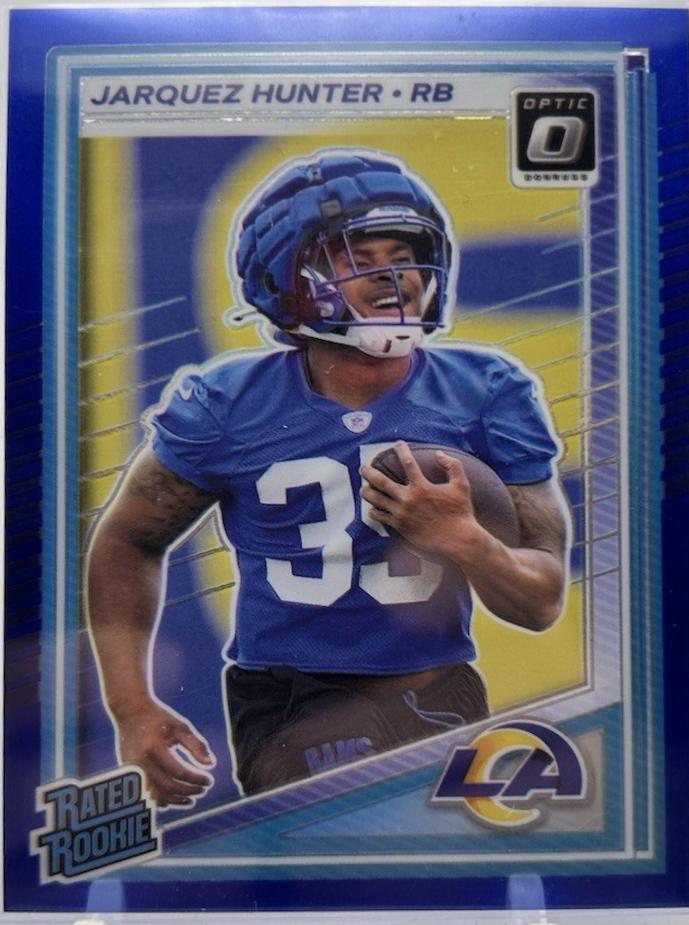 Jarquez Hunter [Blue] #292
