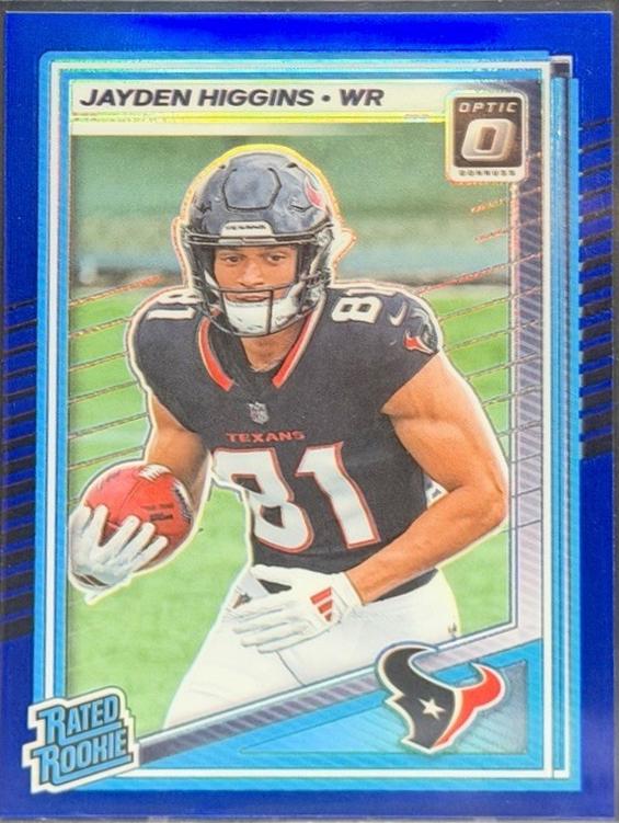 Jayden Higgins [Blue RPS Autograph] #225