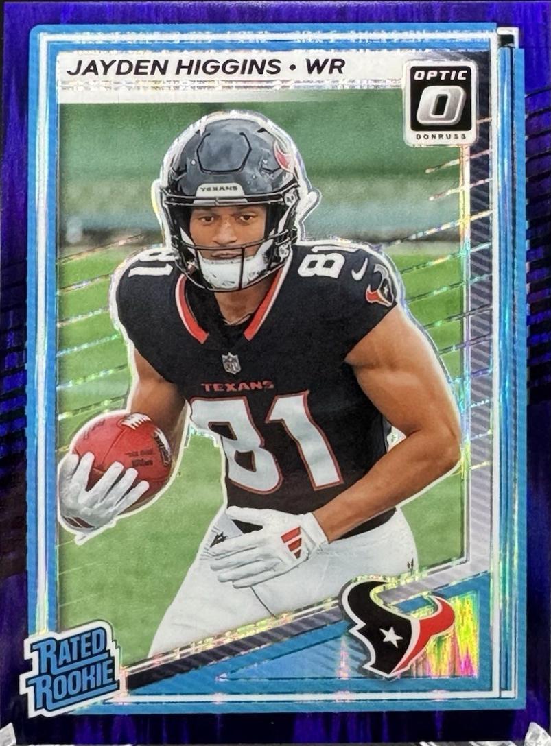 Jayden Higgins [Purple RPS Autograph] #225