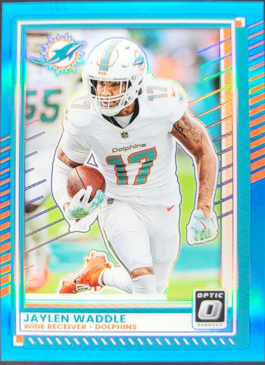 Jaylen Waddle [Aqua] #160
