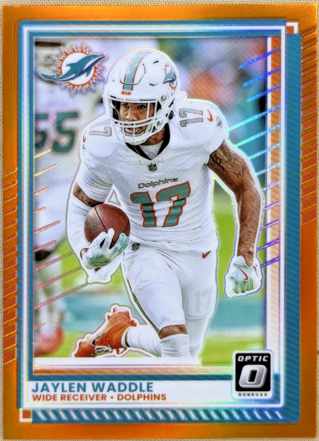 Jaylen Waddle [Orange] #160
