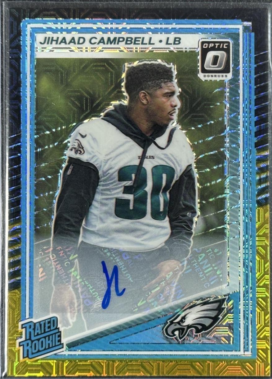 Jihaad Campbell [Black Gold Autograph] #266
