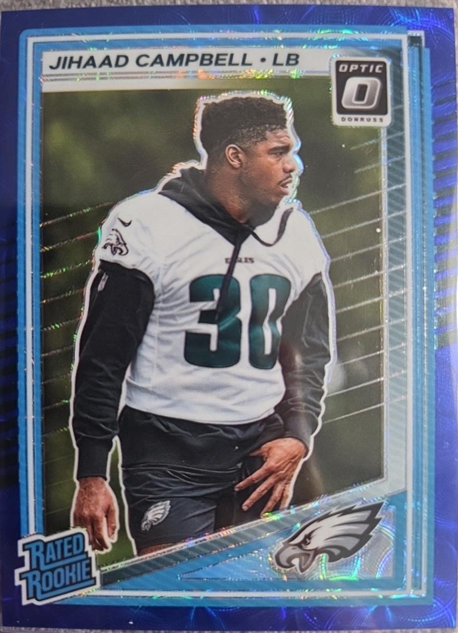 Jihaad Campbell [Blue Autograph] #266