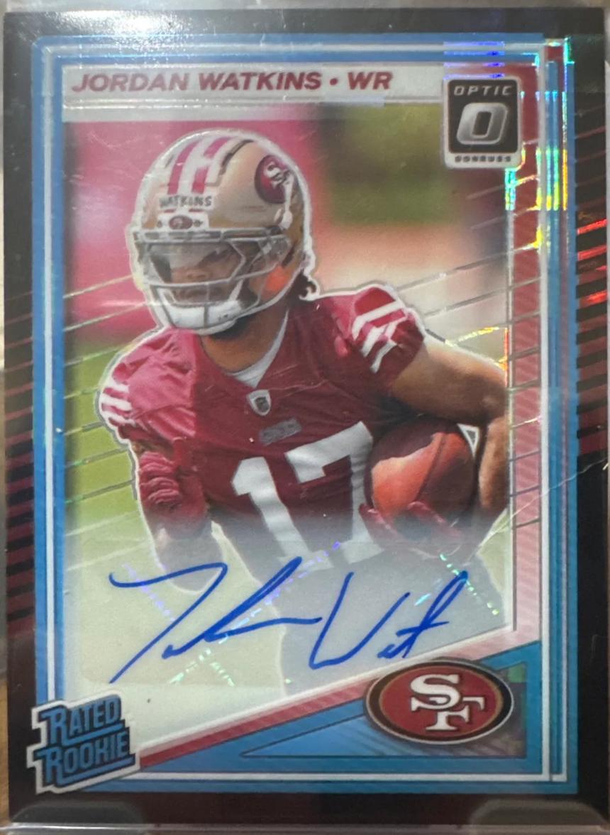 Jordan Watkins [Black Pandora Autograph] #289