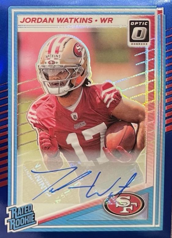 Jordan Watkins [Blue Autograph] #289
