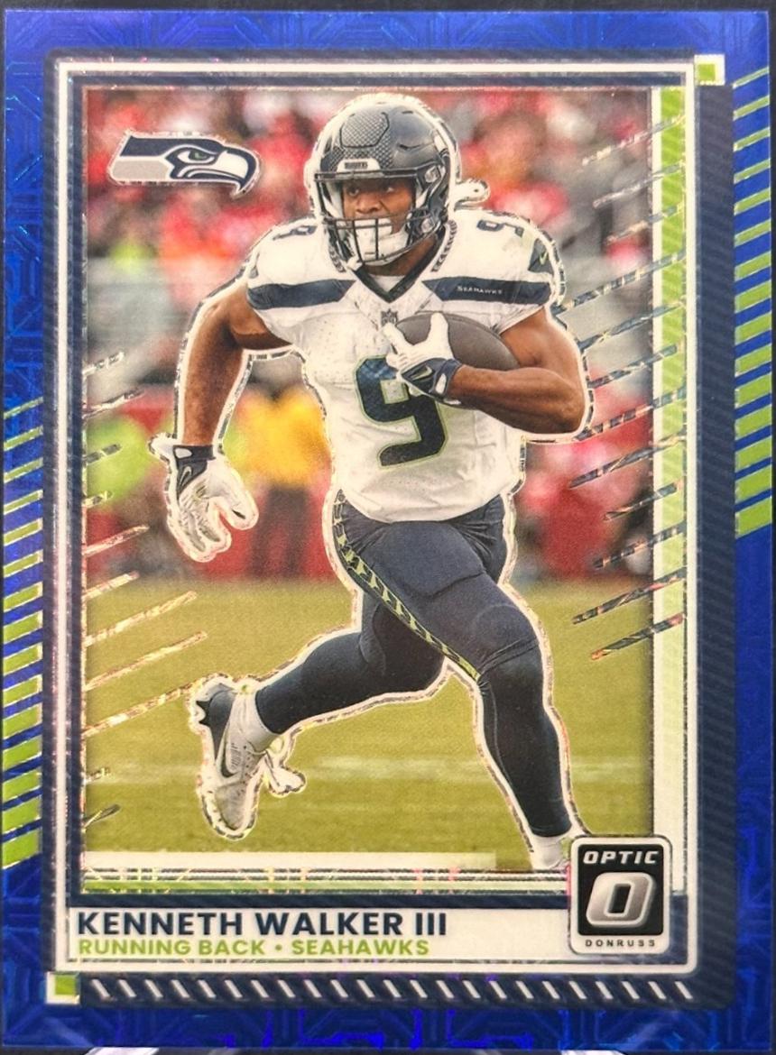 Kenneth Walker III [Blue Mojo] #133
