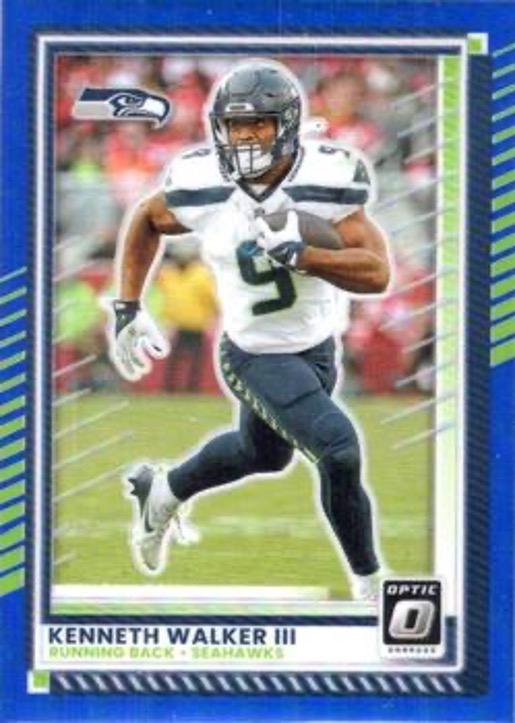Kenneth Walker III [Blue] #133