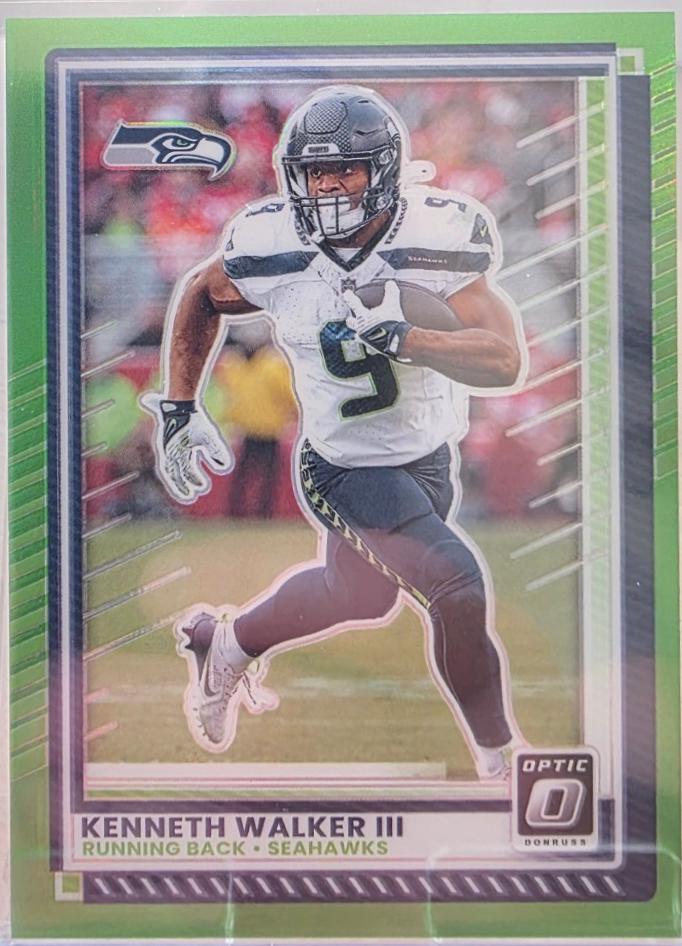 Kenneth Walker III [Lime Green] #133