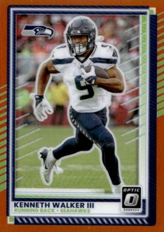 Kenneth Walker III [Orange] #133