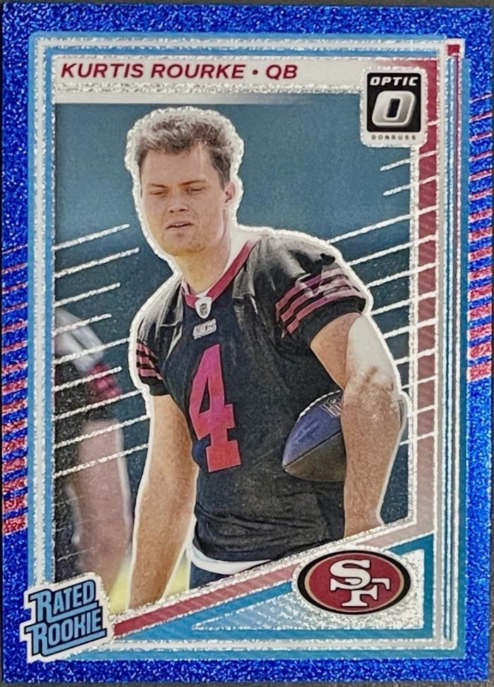 Kurtis Rourke [Blue Autograph] #243