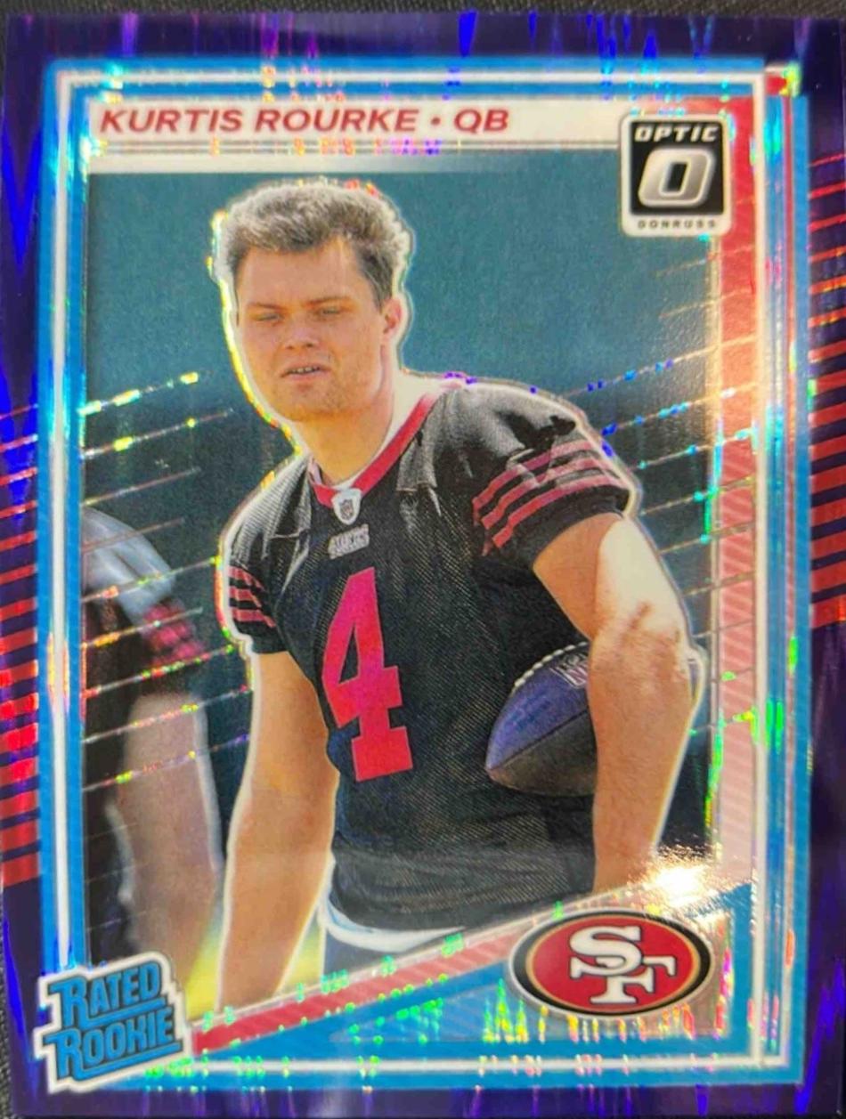 Kurtis Rourke [Purple Autograph] #243