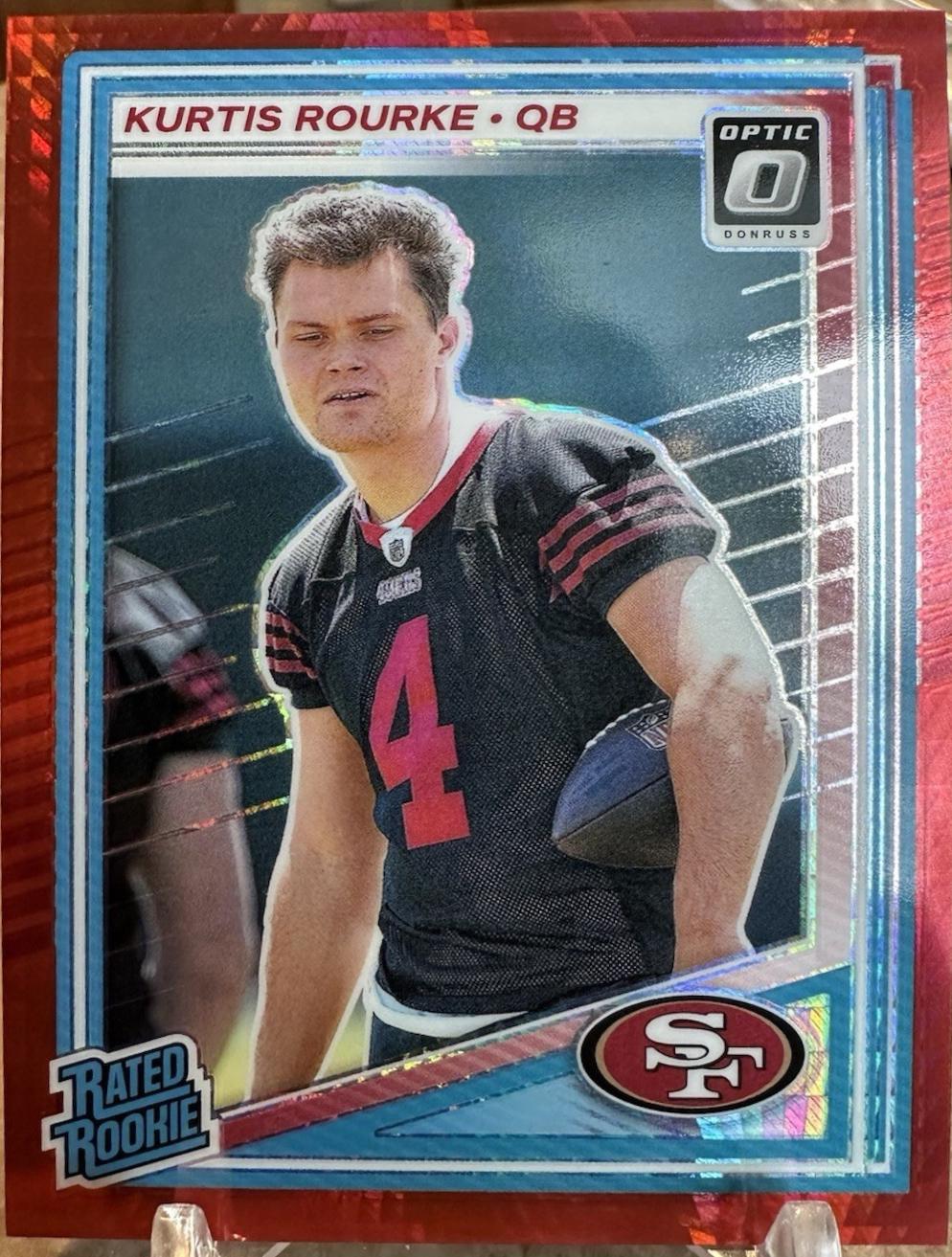 Kurtis Rourke [Red Autograph] #243