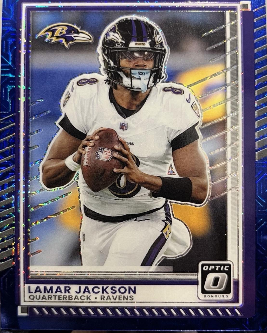 Lamar Jackson [Blue Mojo] #80