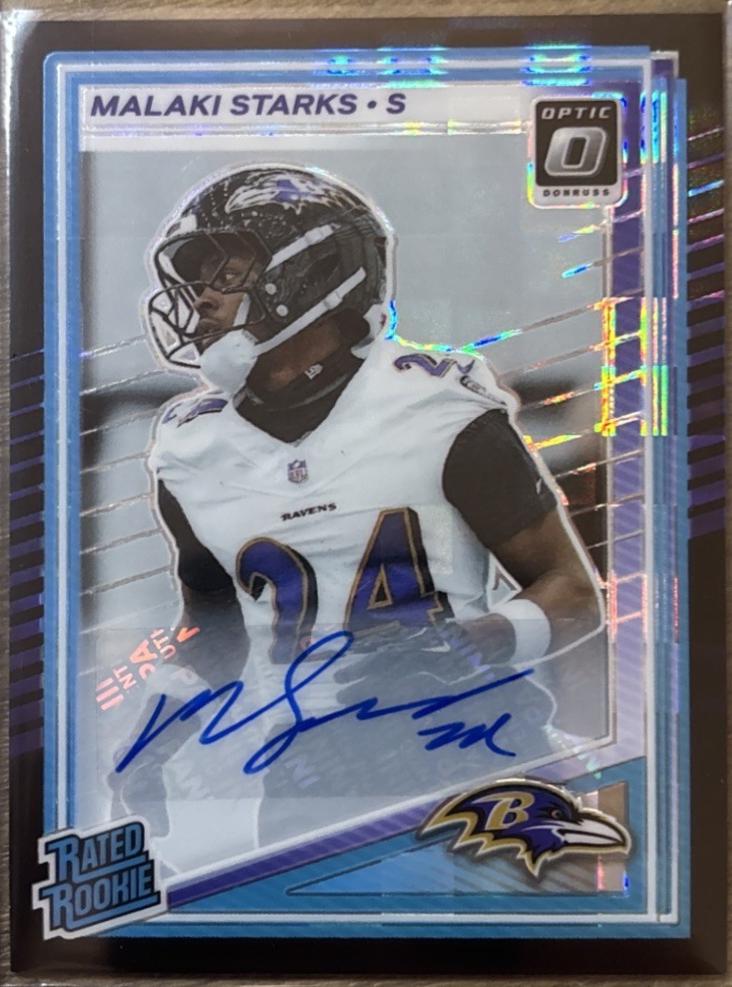 Malaki Starks [Black Pandora Autograph] #256